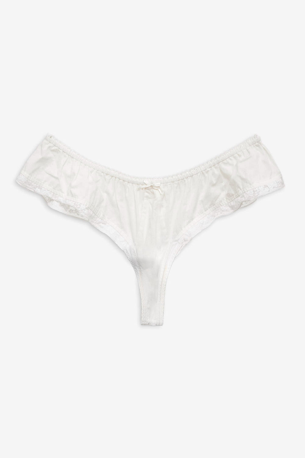 Women Venetia Thong Panty - Vintage Cream