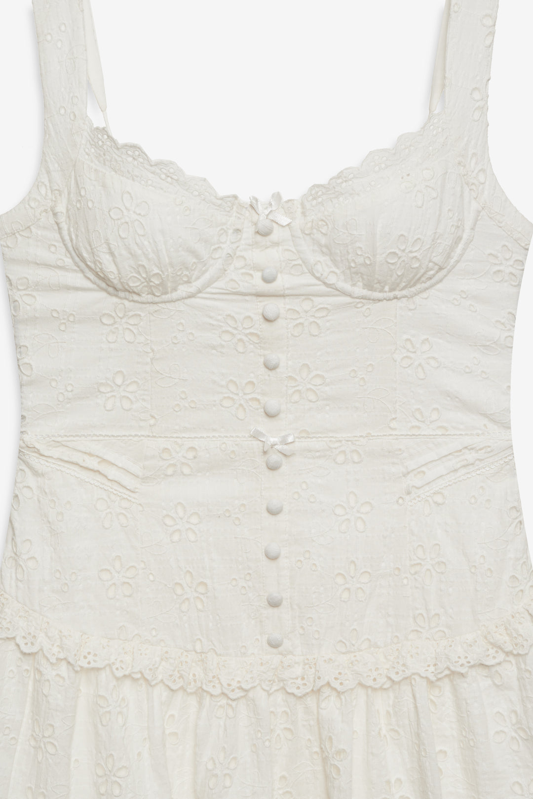 Women Dreamy Daisy Mini Dress - White