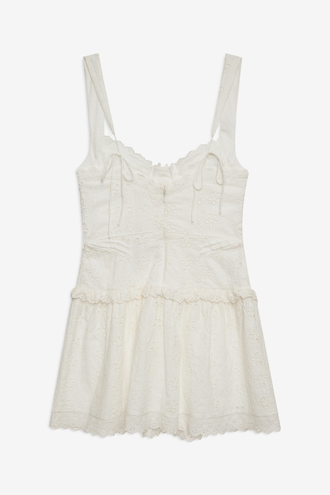 Women Dreamy Daisy Mini Dress - White