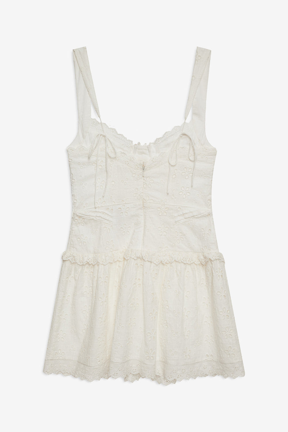 Women Dreamy Daisy Mini Dress - White