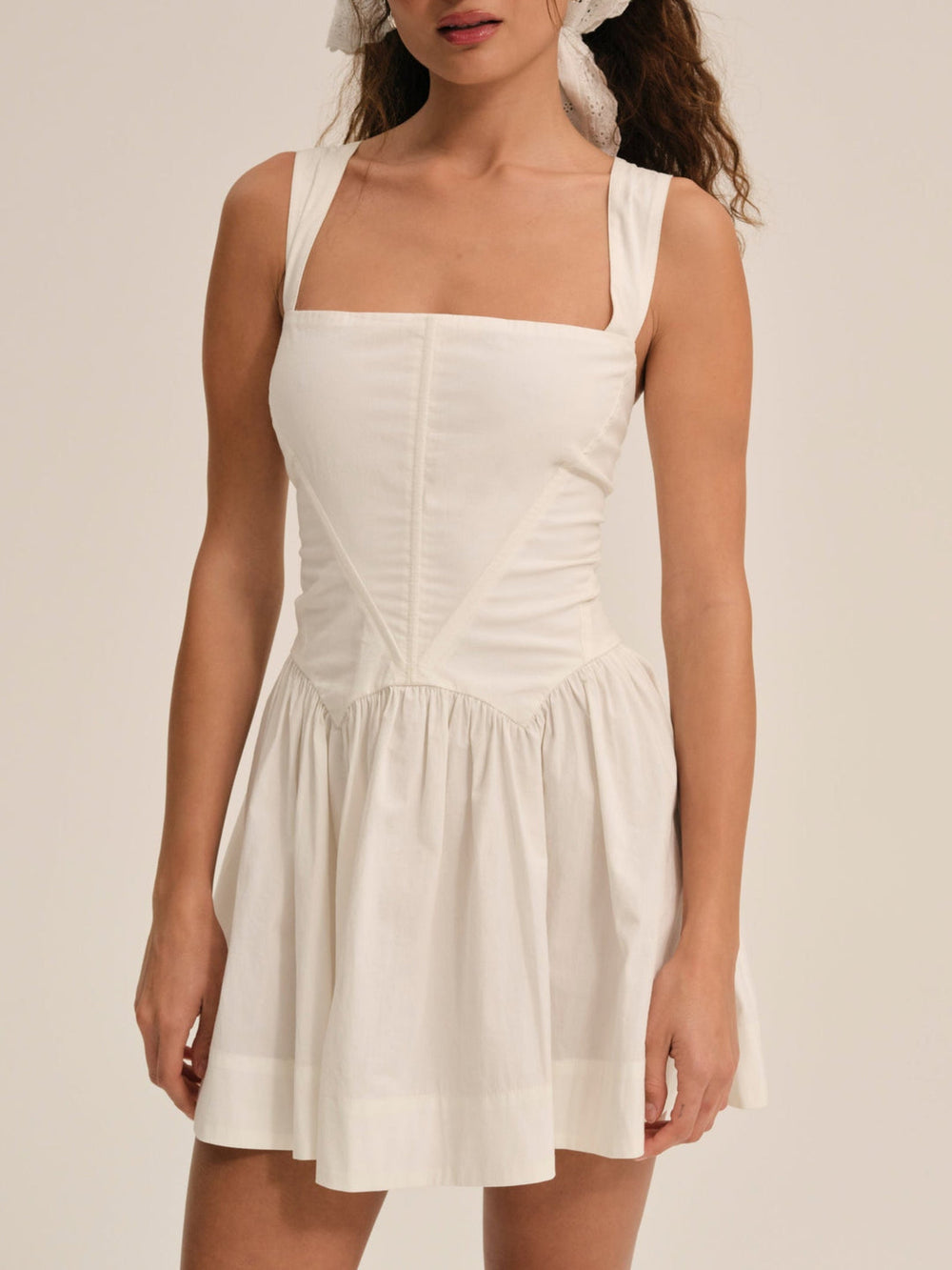 Women Chloe Mini Dress - White