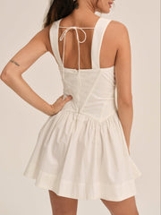 Women Chloe Mini Dress - White