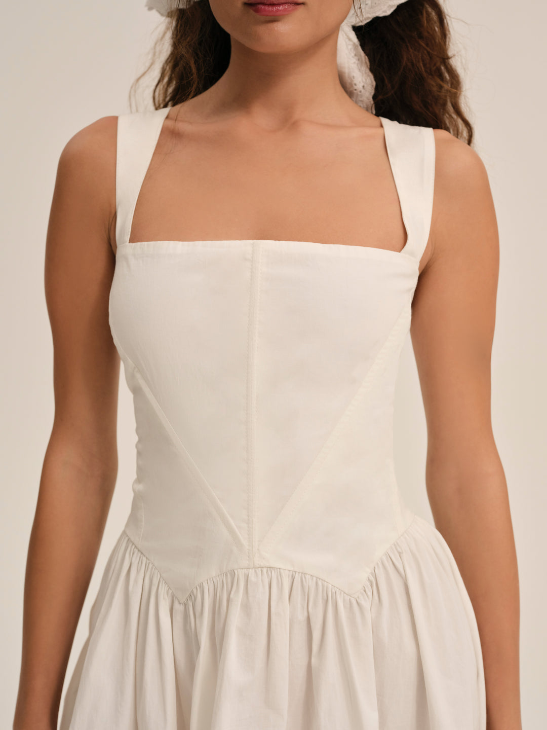 Women Chloe Mini Dress - White