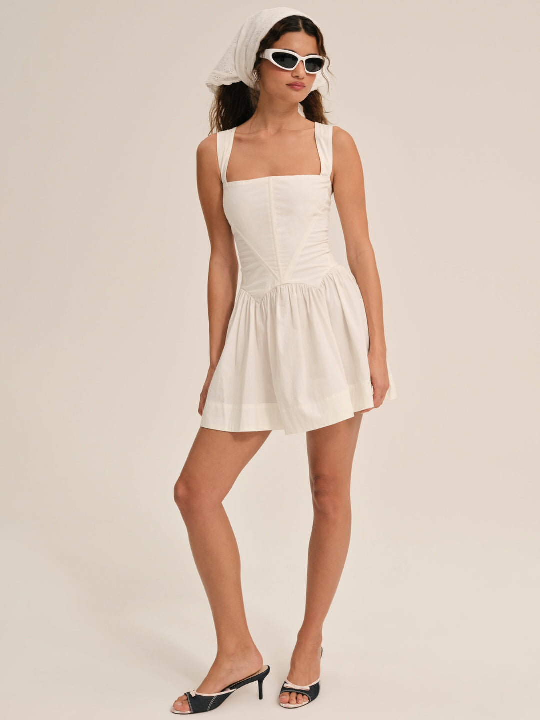Women Chloe Mini Dress - White