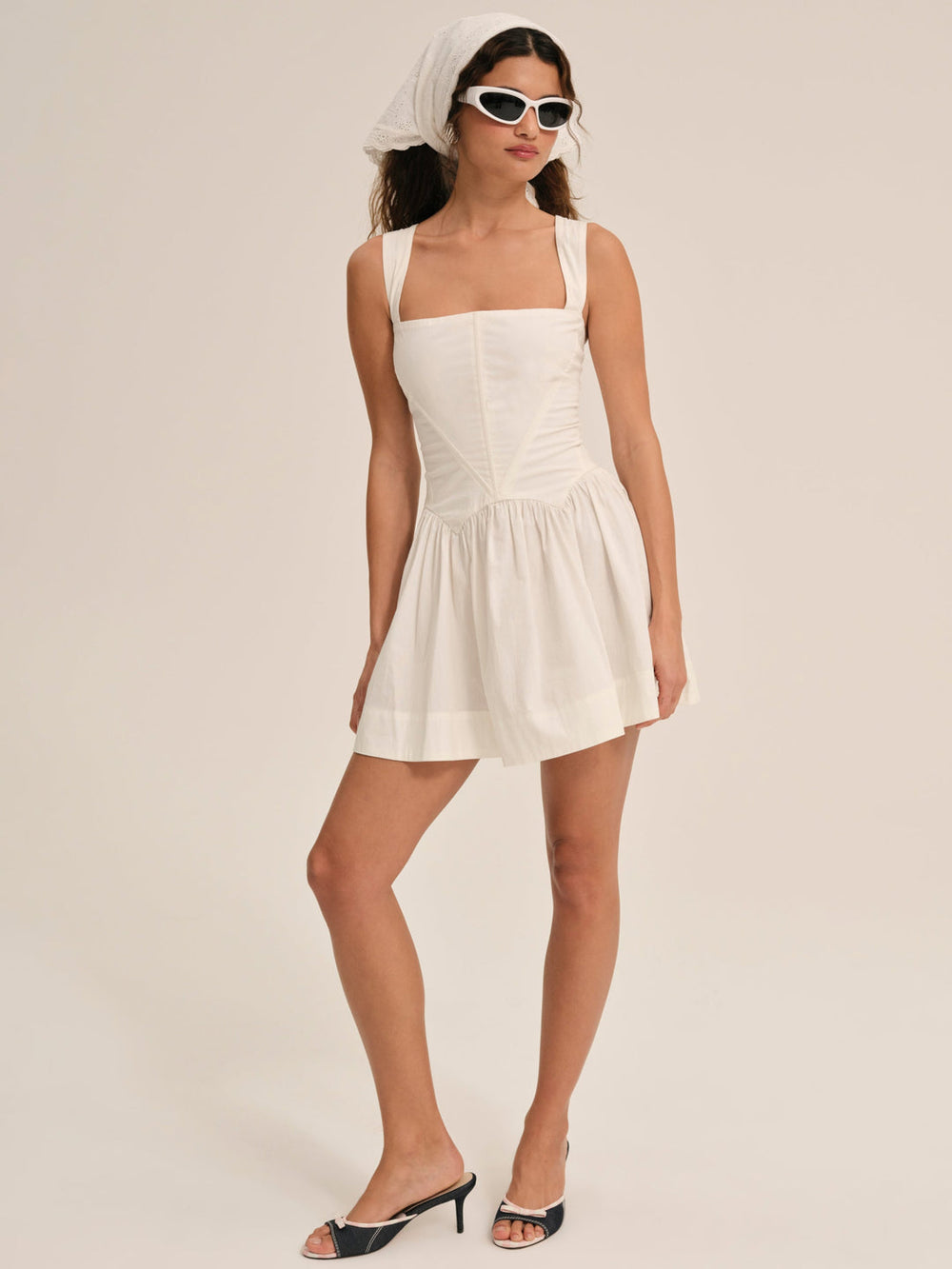 Women Chloe Mini Dress - White