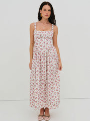Women Etienne Midi Dress - Pink