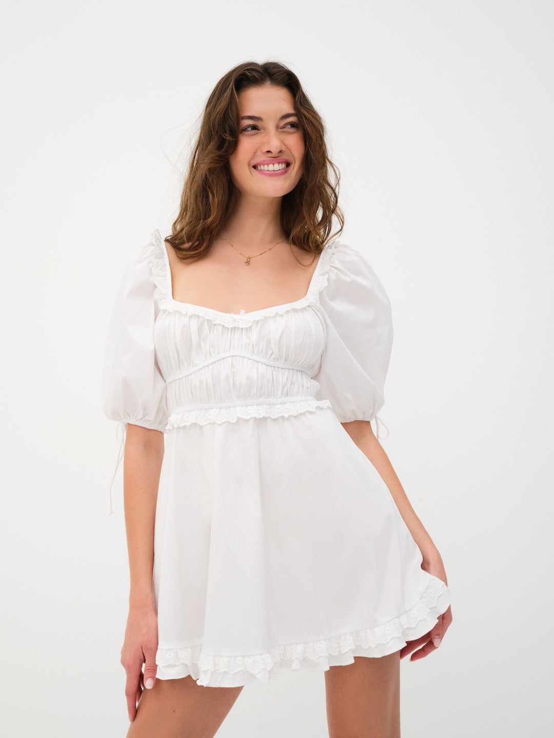 Women Jackson Mini Dress - White