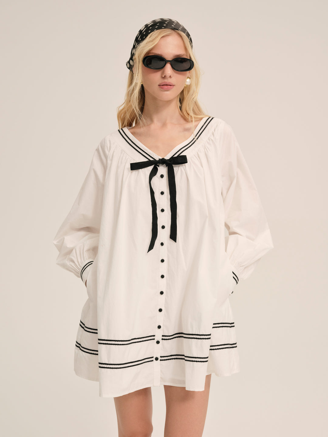Women Shelly Mini Dress - White
