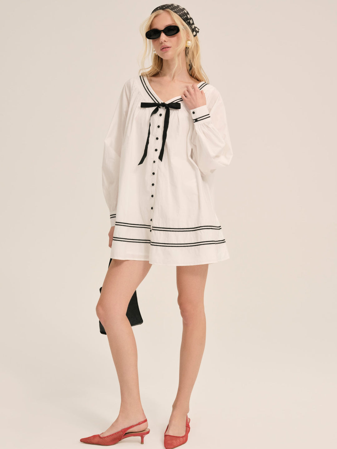 Women Shelly Mini Dress - White