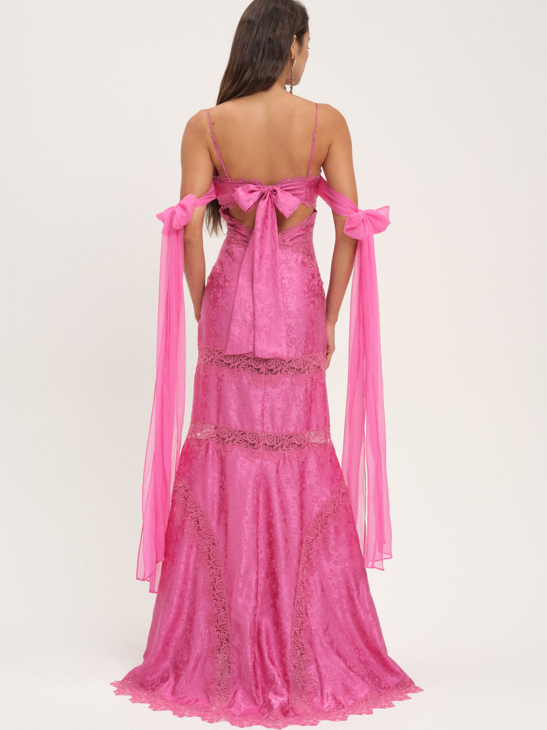 Women Rita Lace Gown - Pink