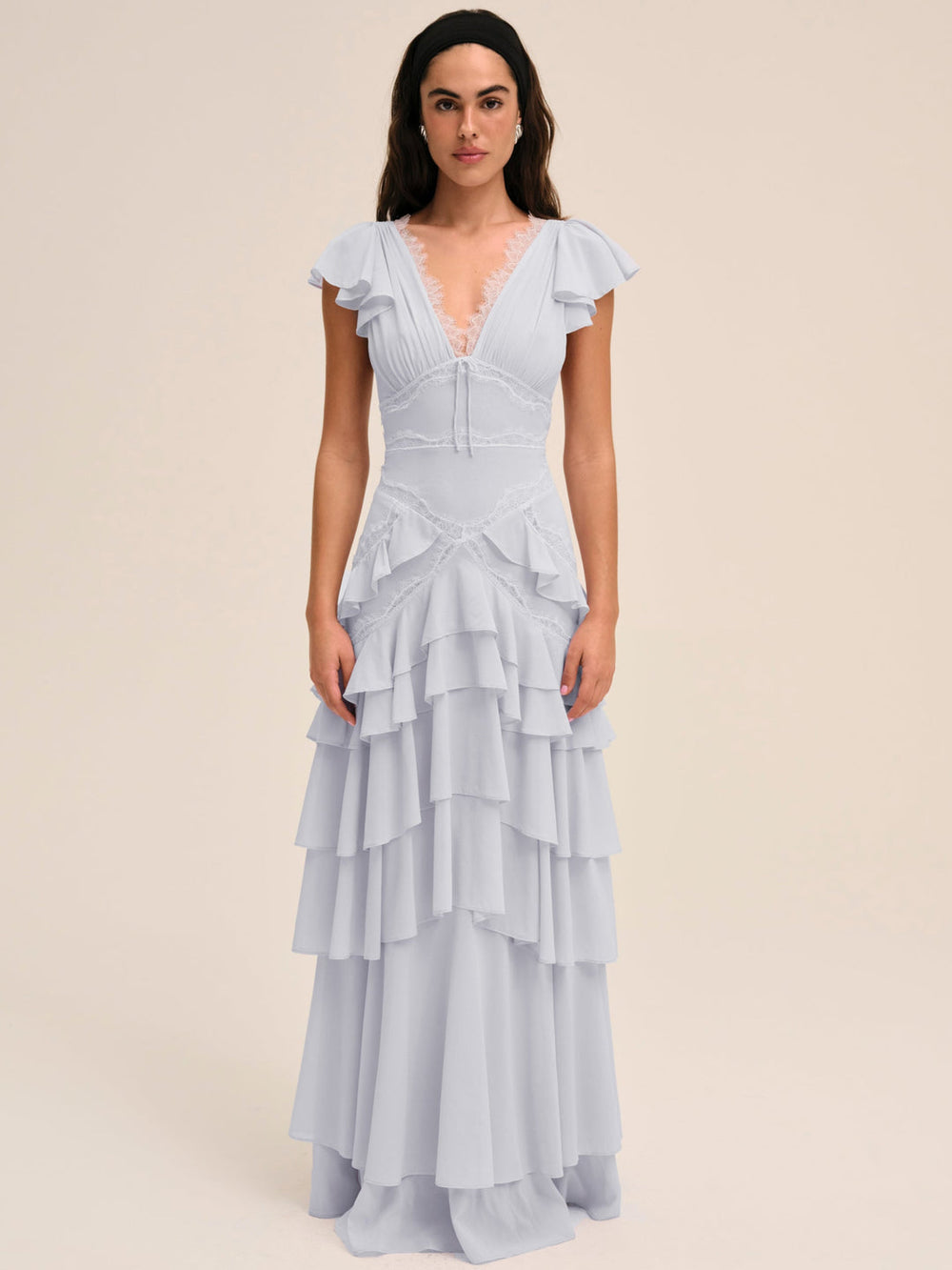 Women Adriana Gown - Periwinkle
