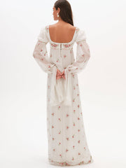 Women Julianne Maxi Dress - Cream