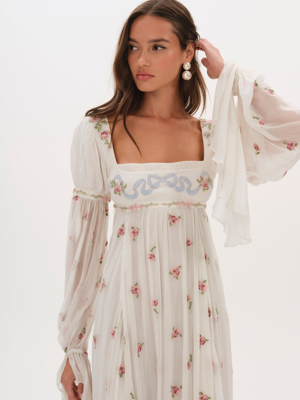 Women Julianne Maxi Dress - Cream
