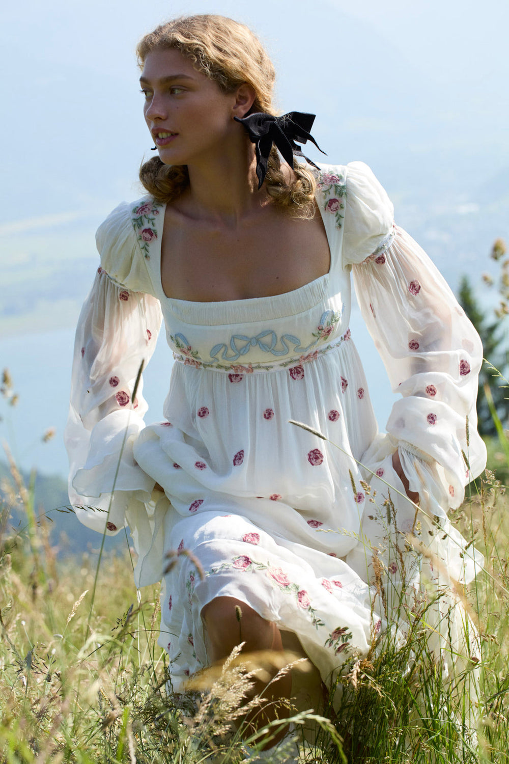 Women Julianne Maxi Dress - Cream