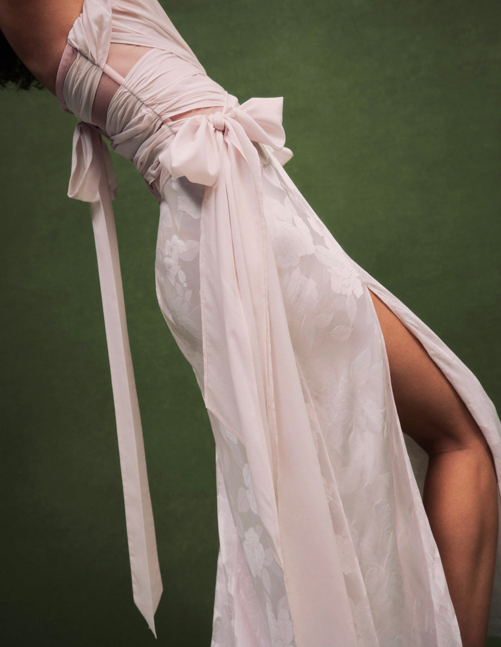 Women Aurora Gown - Petal Pink