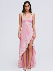 Women Clemence Maxi Dress - Pink
