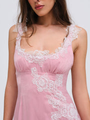 Women Clemence Maxi Dress - Pink