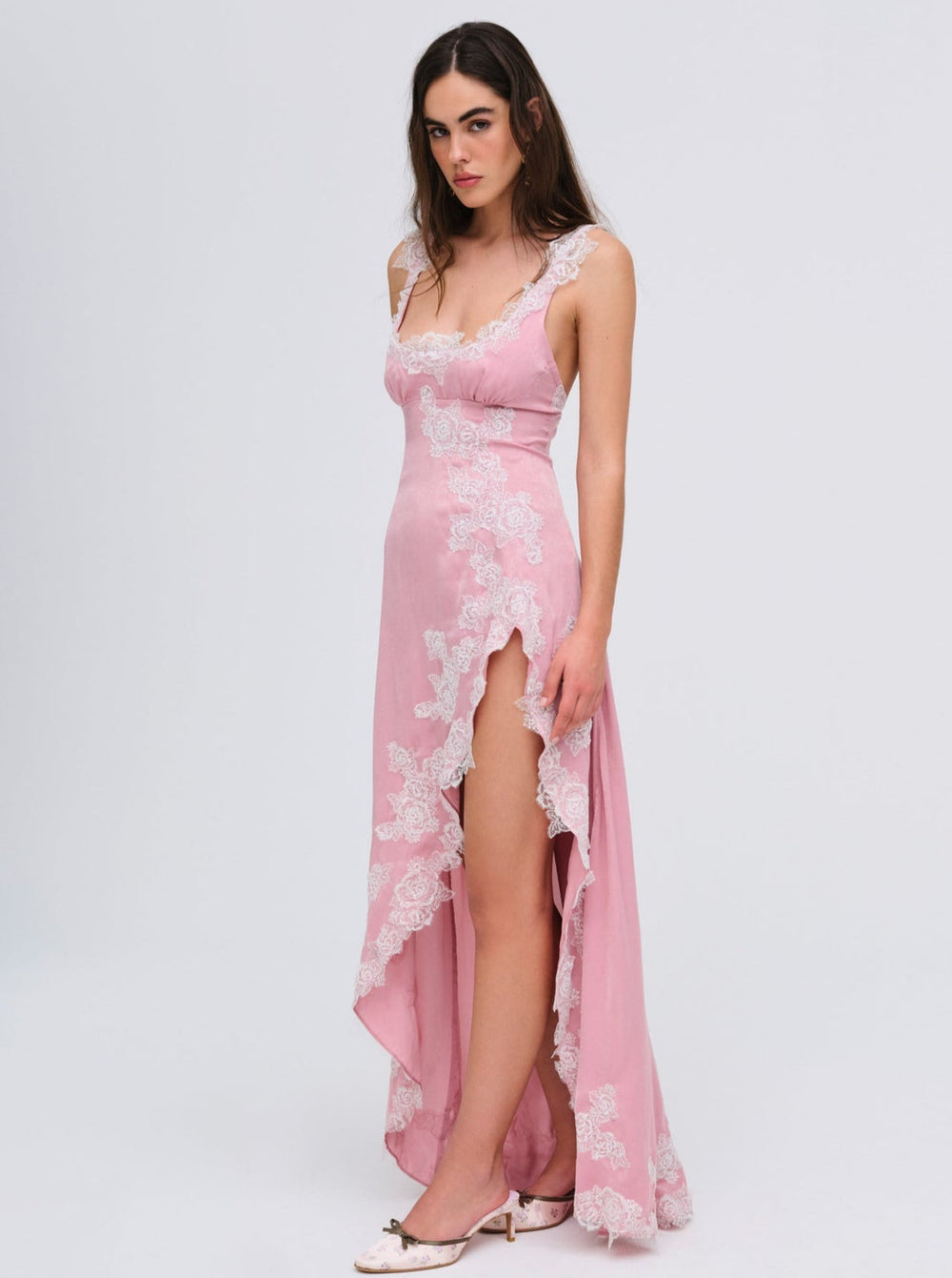 Women Clemence Maxi Dress - Pink