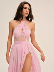 Women Anya Gown - Pink