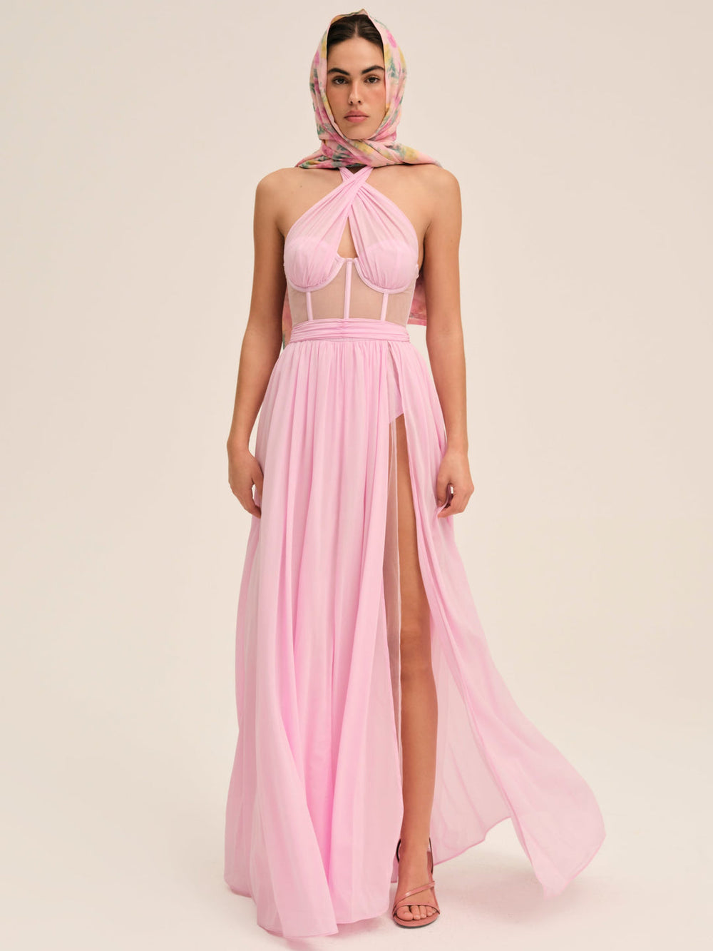 Women Anya Gown - Pink