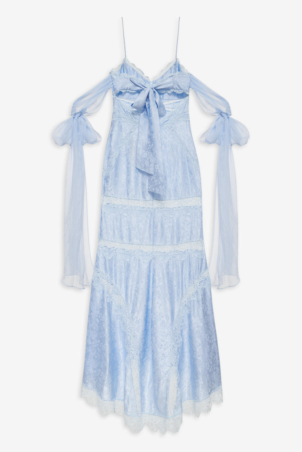 Women Rita Lace Gown - Blue