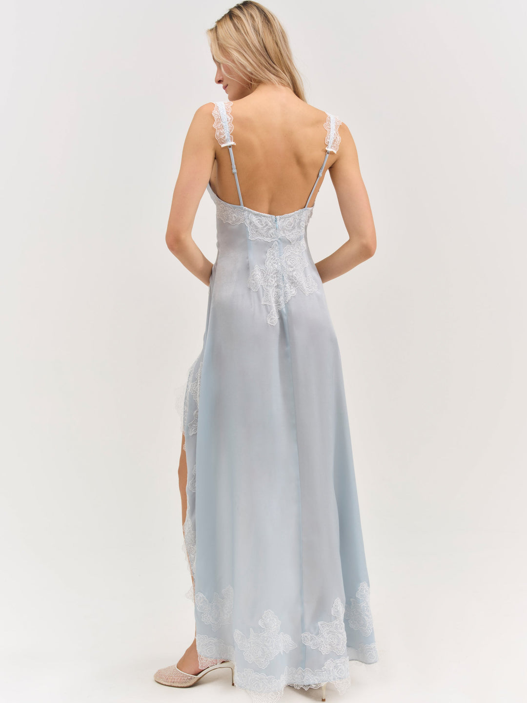 Women Clemence Maxi Dress - Blue