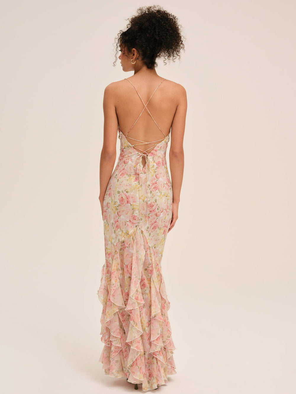 Women Elea Maxi Dress - Peach