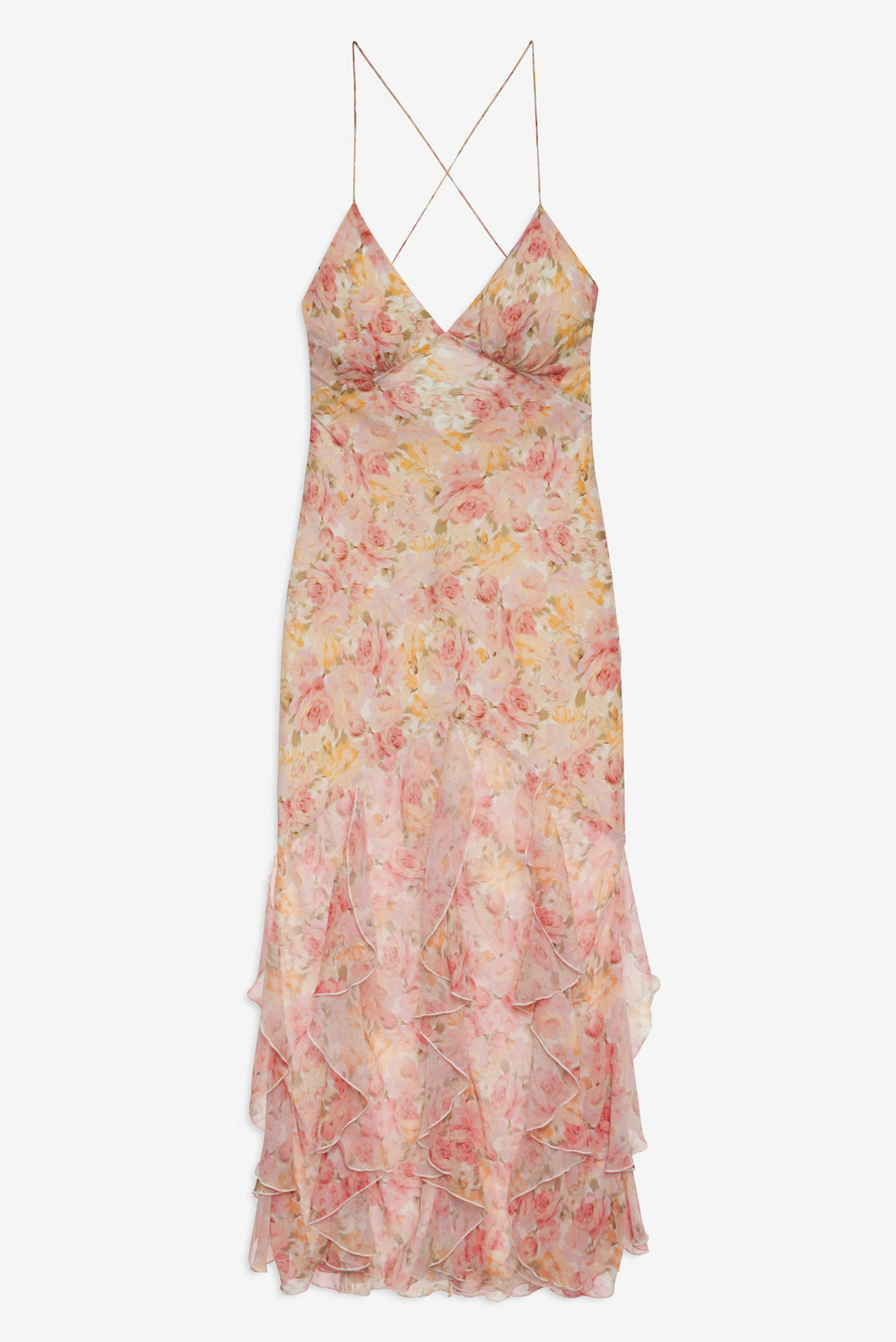 Women Elea Maxi Dress - Peach