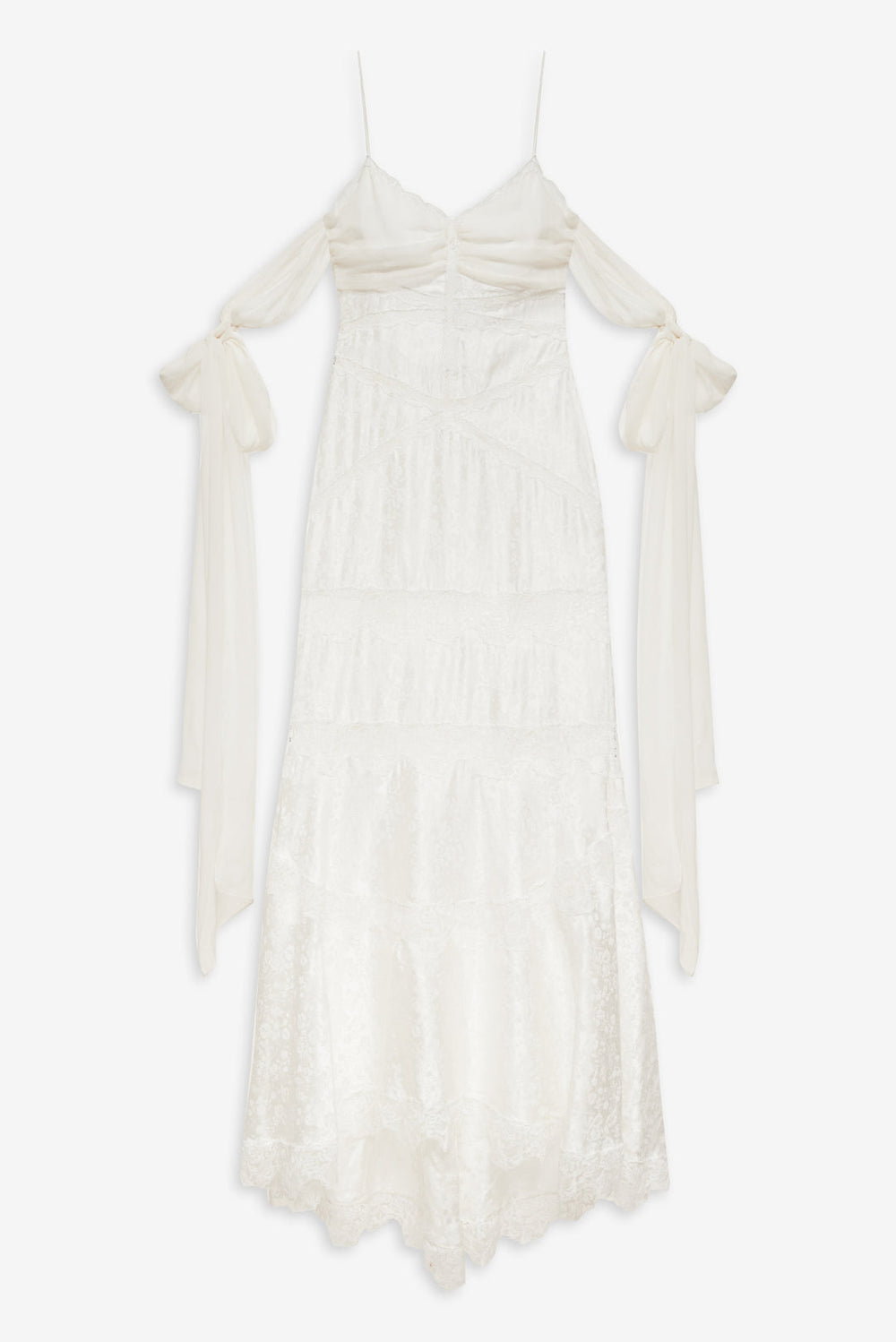 Women Rita Lace Gown - Ivory