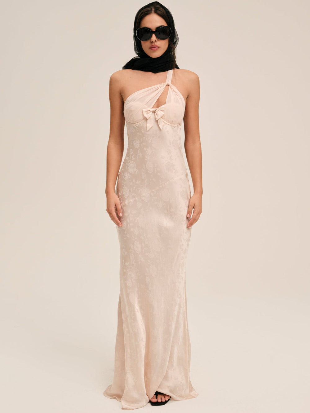 Women Raspberry Rose Gown - Pink