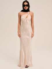 Women Raspberry Rose Gown - Pink