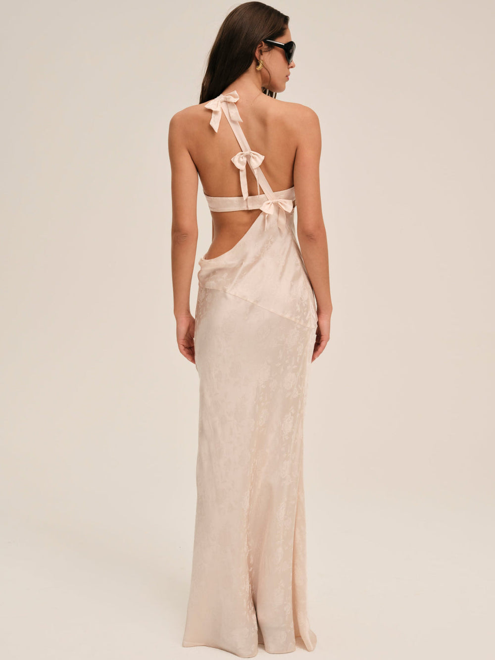 Women Raspberry Rose Gown - Pink