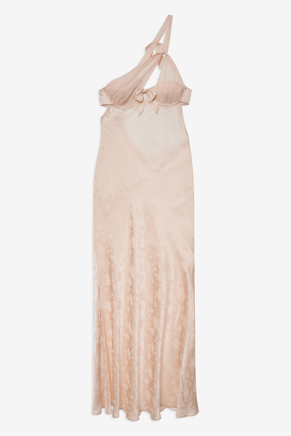 Women Raspberry Rose Gown - Pink