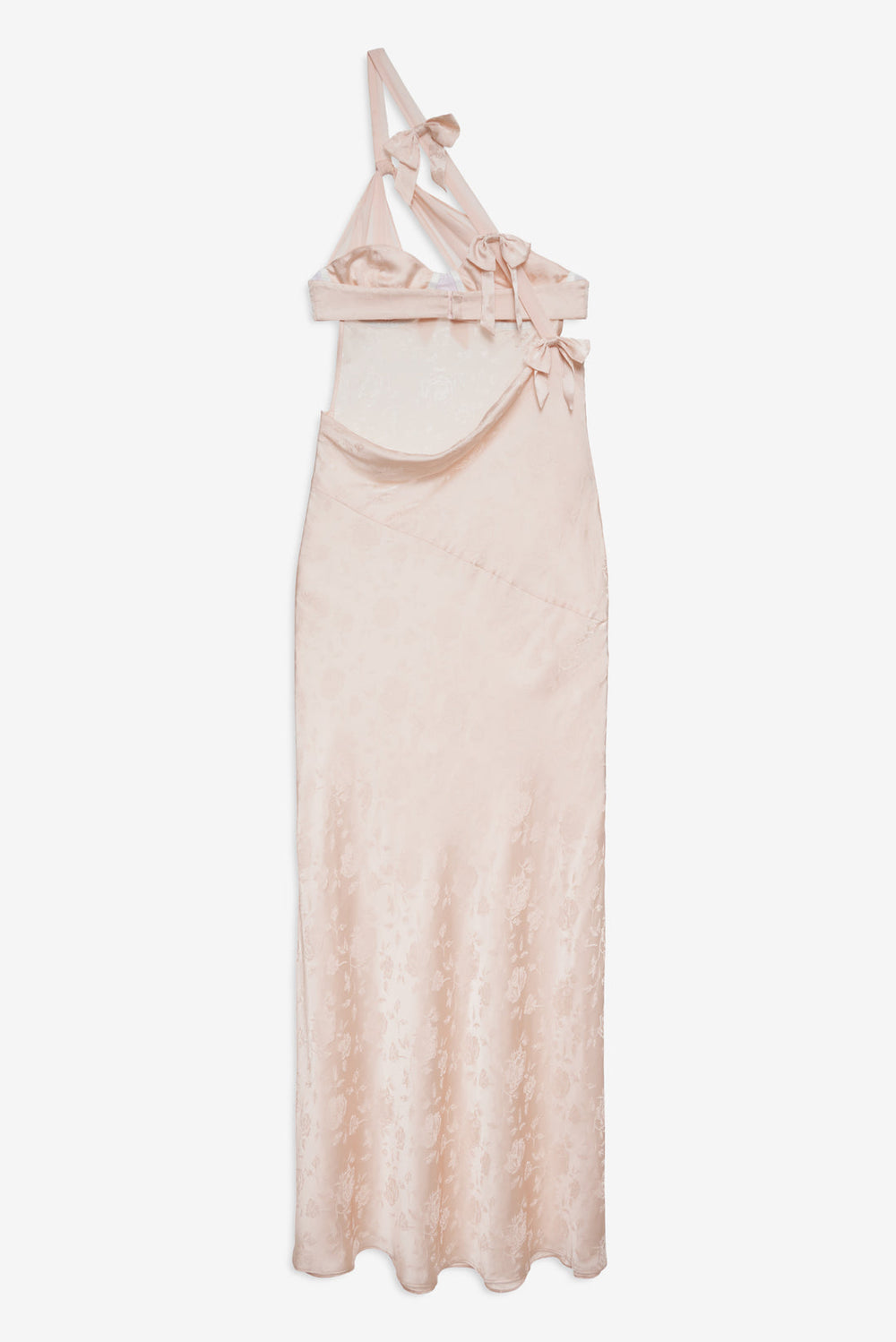 Women Raspberry Rose Gown - Pink