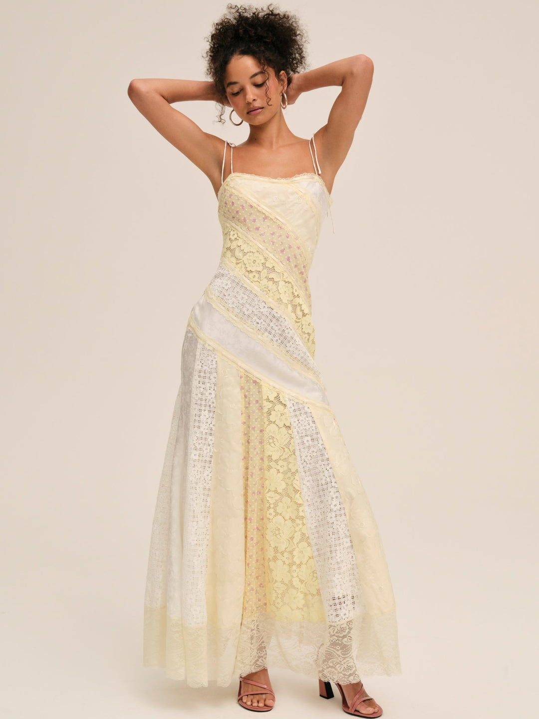 Women Abigail Maxi Dress - Yellow