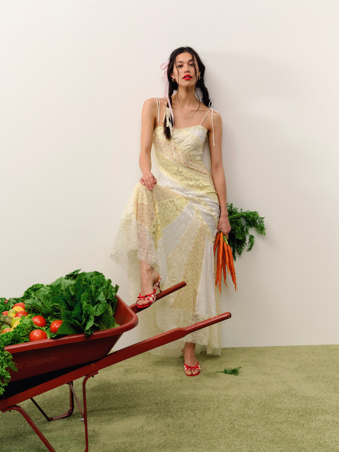 Women Abigail Maxi Dress - Yellow