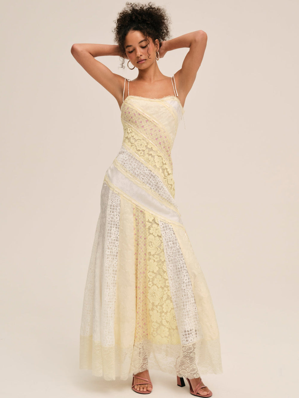 Women Abigail Maxi Dress - Yellow