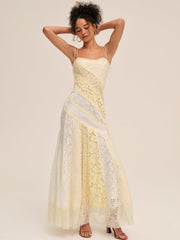 Women Abigail Maxi Dress - Yellow