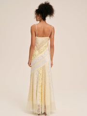 Women Abigail Maxi Dress - Yellow