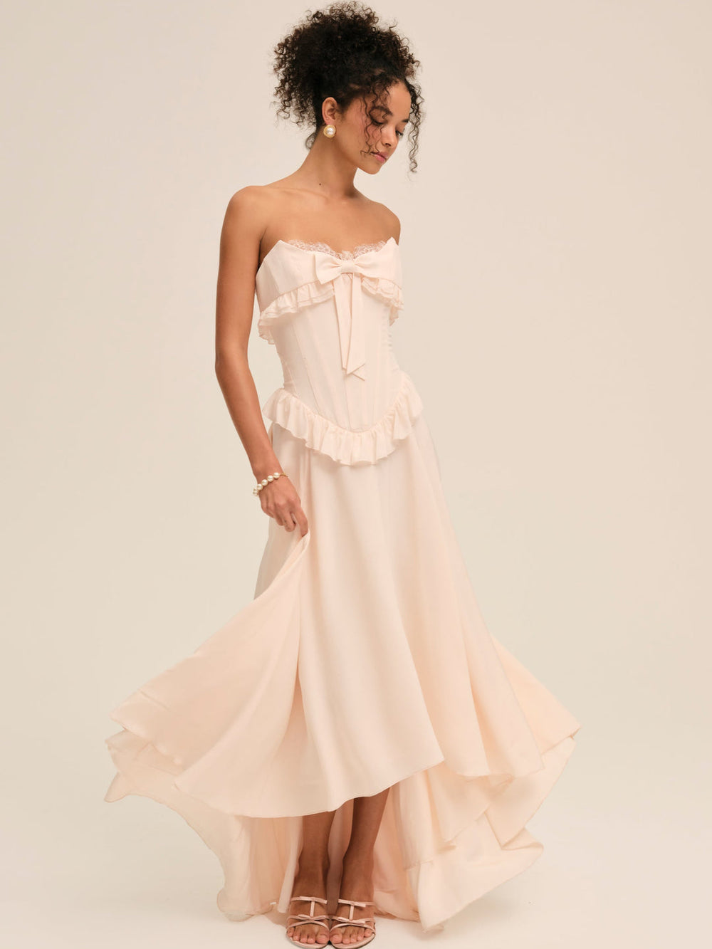 Women Harmony Maxi Dress - Peach