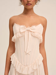 Women Harmony Maxi Dress - Peach