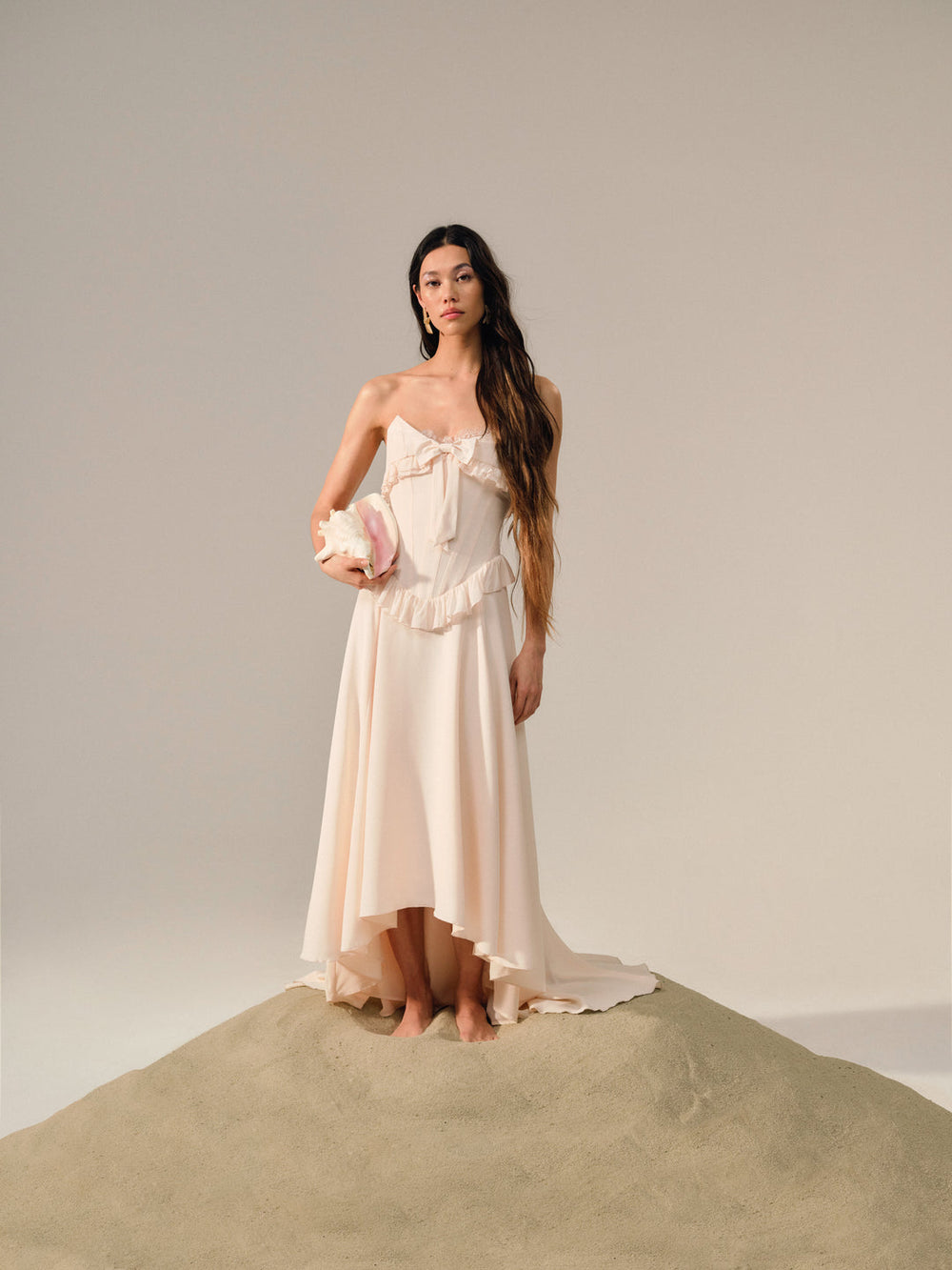 Women Harmony Maxi Dress - Peach