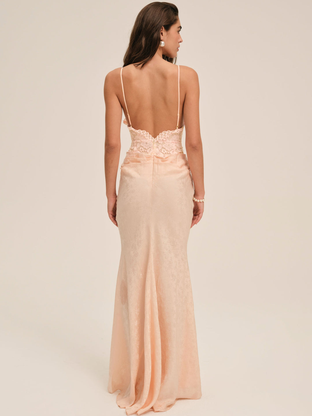 Women Karissa Gown - Peach