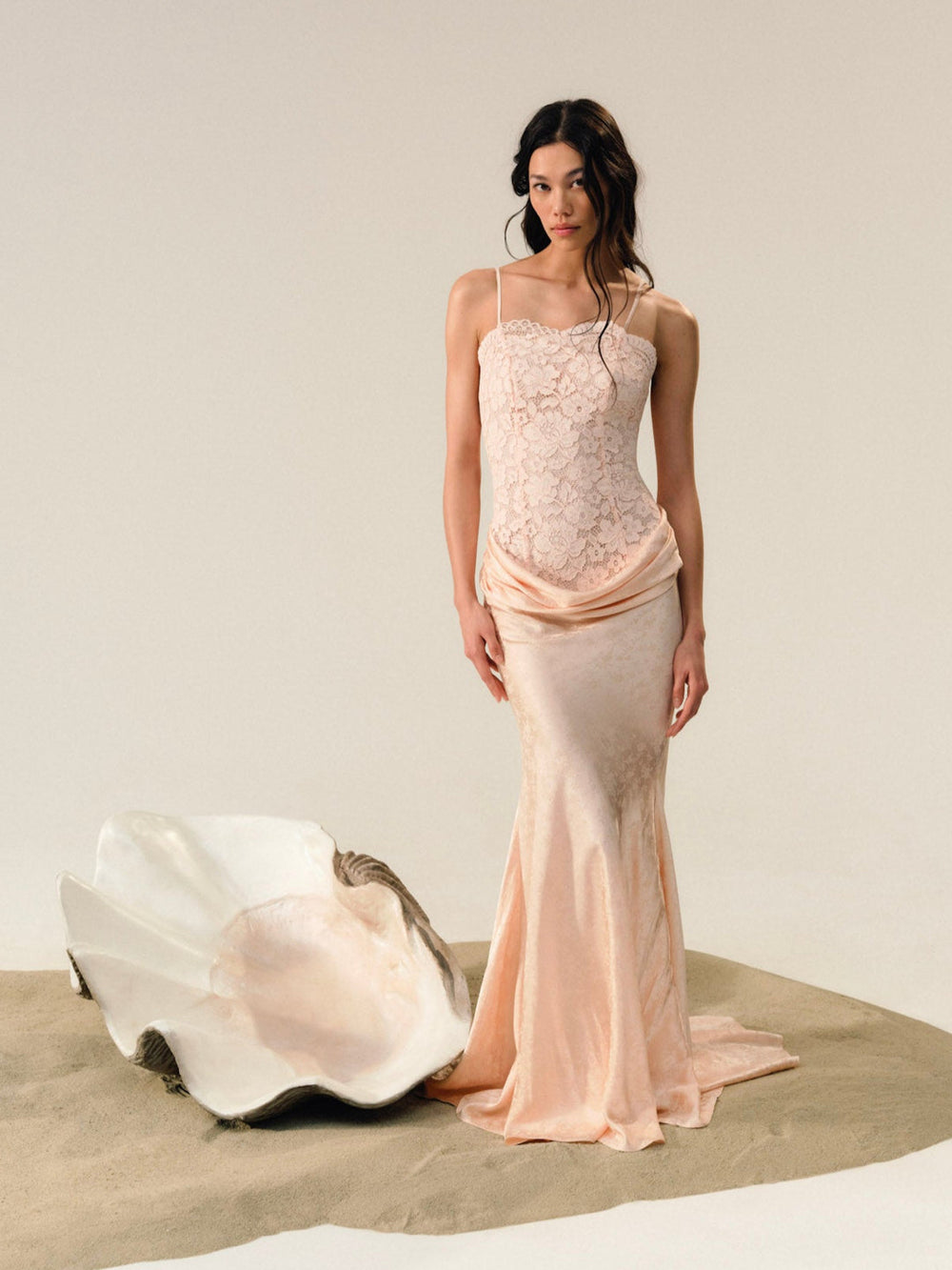 Women Karissa Gown - Peach