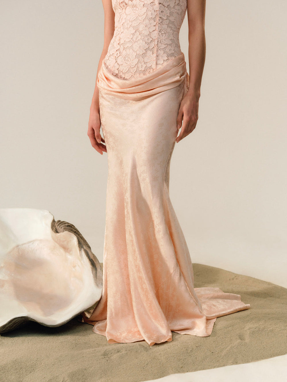 Women Karissa Gown - Peach