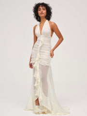 Women Kayta Gown - Winter White
