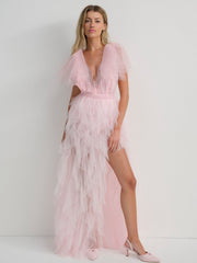Women Maxine Gown - Pink