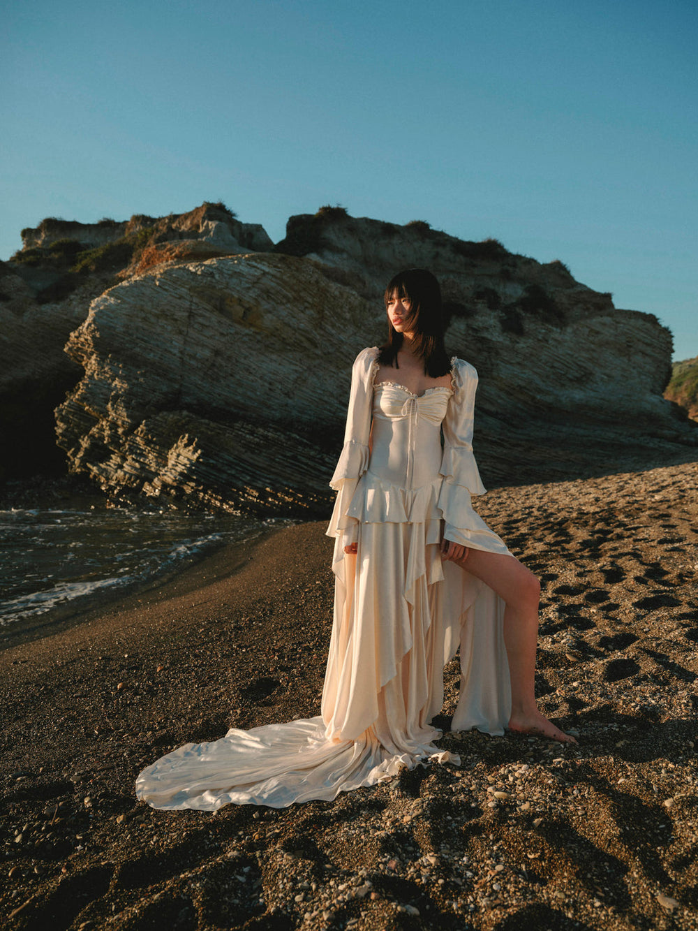 Women Zelia Maxi Dress - Cream