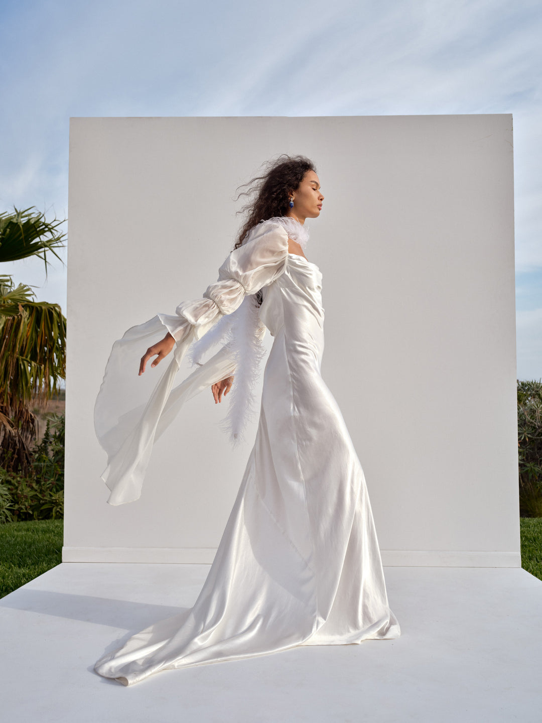 Women Willow Bridal Gown - White