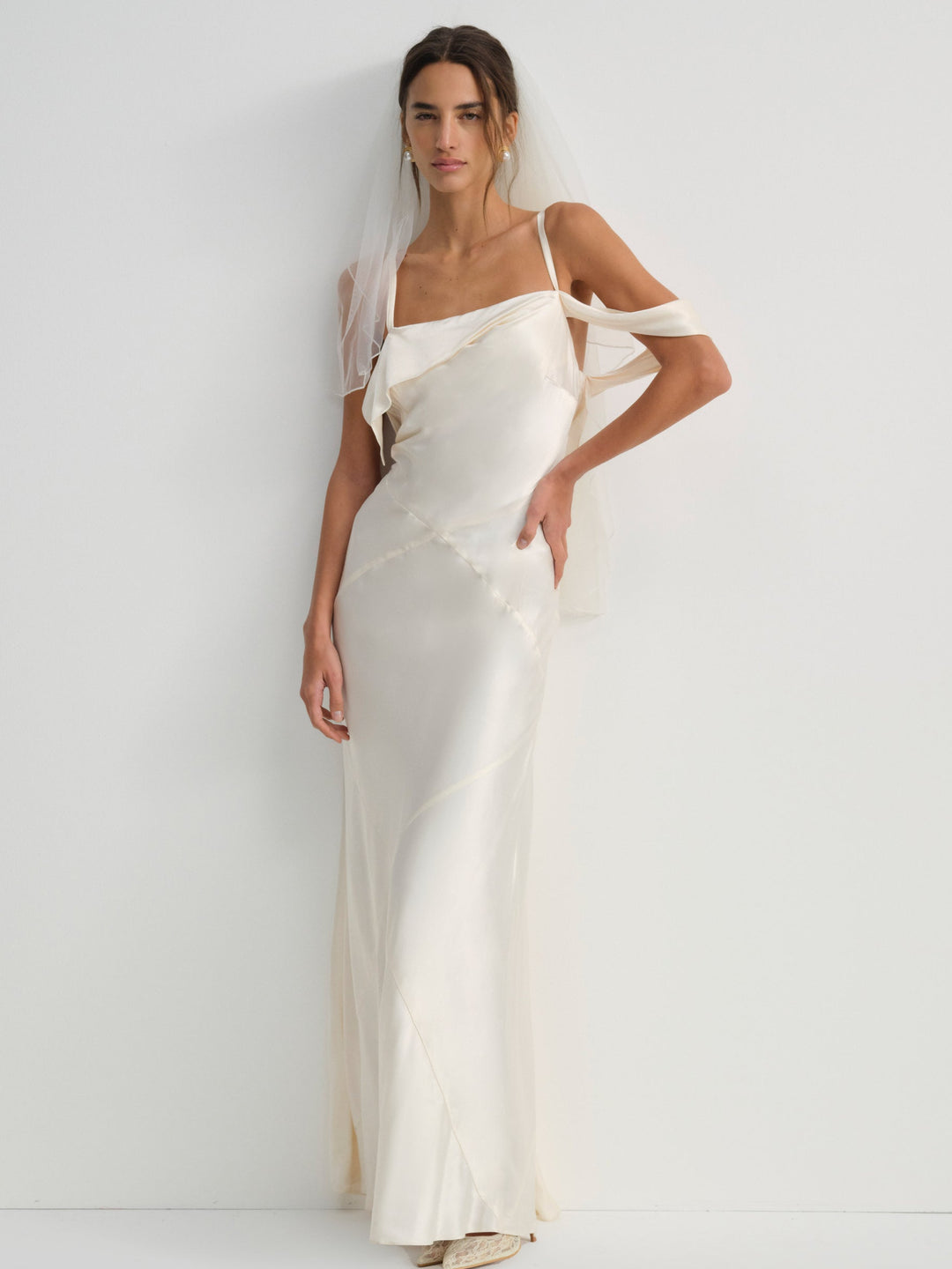 Women Jewel Maxi Dress - Ivory